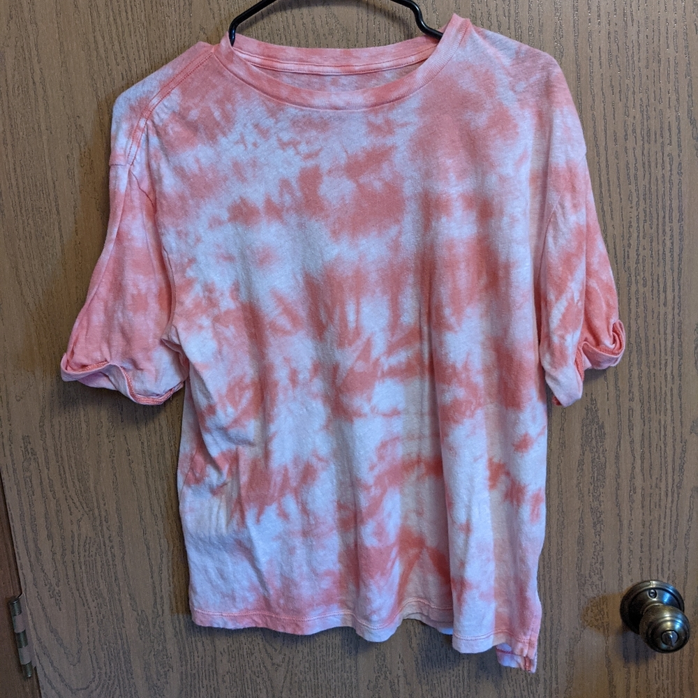 Tie Dyed Pink T-Shirt